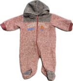Espace deuxième vie - Pyjama une-pièce doublé avec capuchon 6-9 mois
