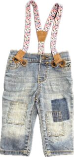 Espace deuxième vie - Salopette en jeans Baby B'Gosh 6 mois