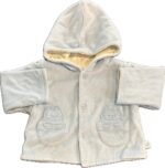 Espace deuxième vie - Veste à boutons avec capuchon Place 3-6 mois