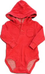 Espace deuxième vie - Cache-couche manche longue avec capuchon OshKosh 6 mois