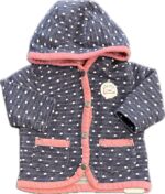 Espace deuxième vie - Veste à boutons avec capuchon 0-3 mois