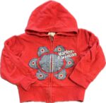 Espace deuxième vie - Veste avec capuchon HarleyDavidson 3 ans