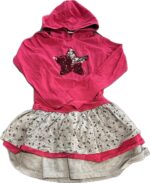 Espace deuxième vie - Robe manche longue avec capuchon Nano 10 ans