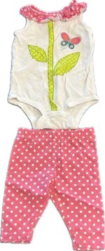 Espace deuxième vie - Ensemble, Cache-couche sans manche et legging 3/4 KoalaBaby 6 mois