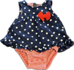 Espace deuxième vie - Robe manche courte avec cache-couche intégré Carter’s 0-3 mois