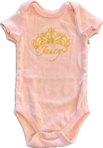 Espace deuxième vie - Cache-couche manche courte JuicyCouture 0-3 mois