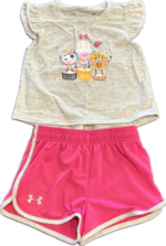 Espace deuxième vie - Ensemble, Camisole et Short athlétique UnderArmour 18 mois