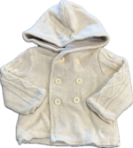 Espace deuxième vie - Veste à boutons avec capuchon TroisMouton 9 mois