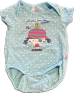 Espace deuxième vie - Cache-couche manche courte Souris Mini 3-6 mois