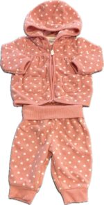 Espace deuxième vie - Ensemble en polar, Veste avec capuchon et pantalon Carter’s 3 mois