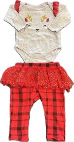 Espace deuxième vie - Ensemble, Cache-couche manche longue et legging MonkeyBars 3-6 mois