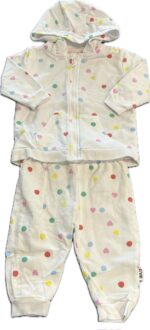 Espace deuxième vie - Ensemble, Veste avec capuchon et pantalon LoveEllenGegeneres 3-6 mois