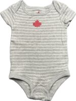 Espace deuxième vie - Cache-couche manche courte Canadiana 0-3 mois