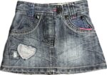 Espace deuxième vie - Jupe en jeans Souris Mini 2 ans