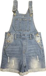 Espace deuxième vie - Salopette-Short en jeans Shein 11-12 ans