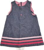Espace deuxième vie - Robe sans manche TommyHilfiger 12-18 mois