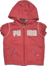 Espace deuxième vie - Veste sans manche avec capuchon Puma 18 mois