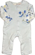 Espace deuxième vie - Ensemble, Cache-Couche manche longue et pyjama une-pièce sans manche Minoti 3-6 mois