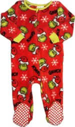 Espace deuxième vie - Pyjama une-pièce en polar TheGrinch 6-12 mois