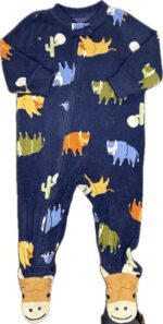 Espace deuxième vie - Pyjama une-pièce en polar Carter's 9 mois