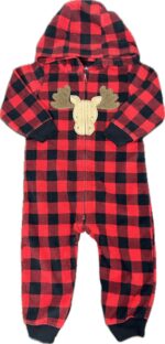 Espace deuxième vie - Pyjama une-pièce avec capuchon en polar Carter's 18 mois