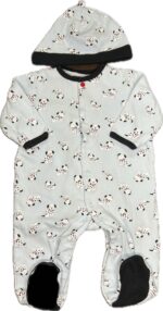 Espace deuxième vie - Ensemble, Pyjama une-pièce et tuque LittleMe 6 mois