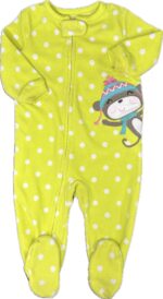 Espace deuxième vie - Pyjama une-pièce en polar Carter's 9 mois