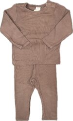 Espace deuxième vie - Ensemble, Chandail manche longue et legging H&M 9-12 mois
