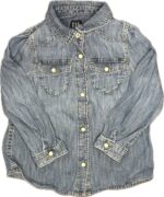 Espace deuxième vie - Chemise manche longue à boutons Gap 4 ans