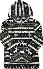 Espace deuxième vie - Chandail de Pyjama en polar avec capuchon George. 10-12 ans