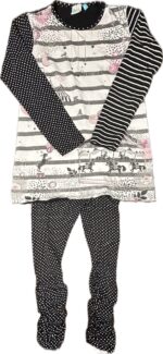 Espace deuxième vie - Ensemble, Tunique manche longue et legging Nano 6x