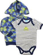 Espace deuxième vie - Ensemble, Veste et Cache-couche manche courte MonkeyBars 12 mois
