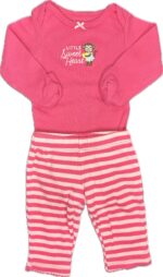 Espace deuxième vie - Ensemble, Cache-couche manche longue et pantalon Carter's Nouveau-né