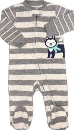 Espace deuxième vie - Pyjama une-pièce en polar Carter's 9 mois