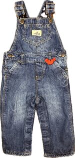 Espace deuxième vie - Salopette en jeans doublée OshKosh 12 mois