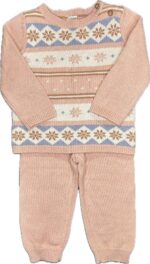 Espace deuxième vie - Ensemble en laine, Chandail manche longue et pantalon Carter's 12 mois