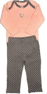 Espace deuxième vie - Ensemble, Cache-couche manche longue et legging BabyGear 6-9 mois