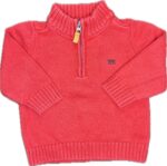 Espace deuxième vie - Hoodie en laine sans capuchon Carter's 12 mois