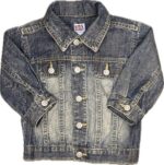 Espace deuxième vie - Veste en jeans 12-18 mois