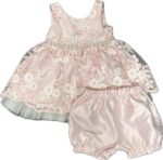 Espace deuxième vie - Ensemble, Robe sans manche et Short American Princess 18 mois