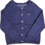 Espace deuxième vie - Chandail manche longue avec boutons Tommy Hilfiger 2-3 ans
