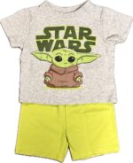 Espace deuxième vie - Ensemble, T-Shirt et Short StarWars 18 mois